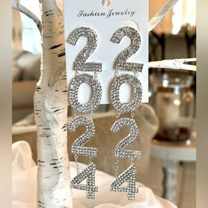 NEW - Fashion Earrings 2024 - Silver Sparkle